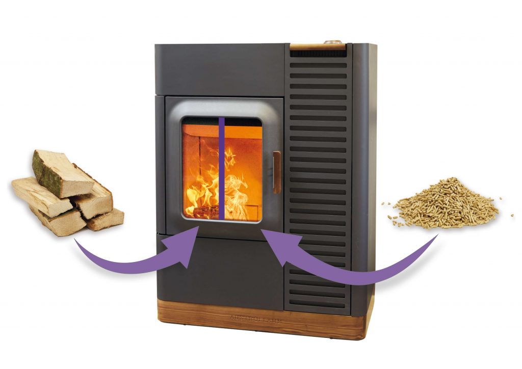 Découvrez le Poêle Hybride Austroflamm Mo
